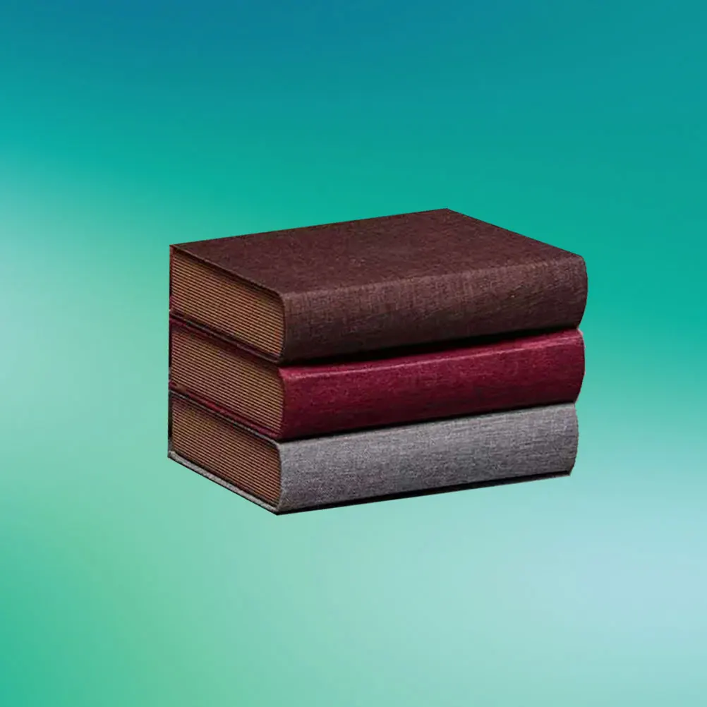 3 Pcs Decorative Imitation Book Props Home for Photography Fake Decoration Man Books
3 Pcs Decorative Imitation Book Props Home for Photography Fake Decoration Man Books