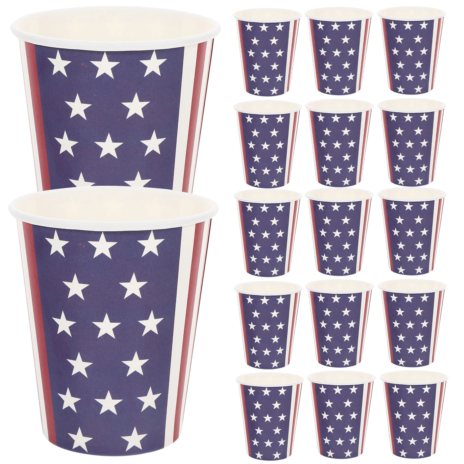 24pcs Party Paper Cups Independence Day Disposable American Flag Printing Water Cups for Home Festive Occasions
24pcs Party Paper Cups Independence Day Disposable American Flag Printing Water Cups for Home Festive Occasions