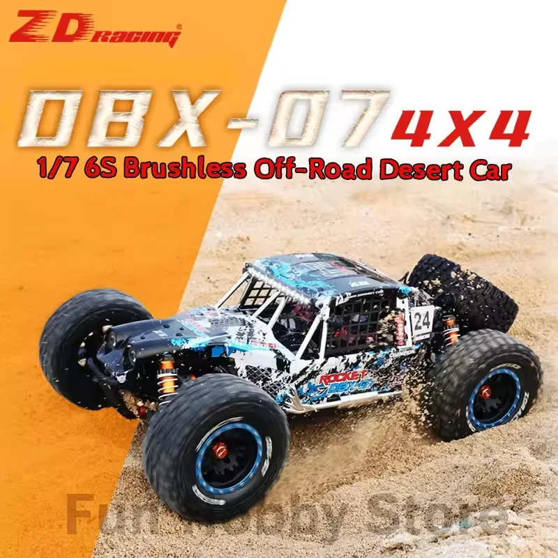 ZD Racing RC Car 1/7 2.4G 4WD 80 км/ч Высокоскоростной бесщеточный RTR Электрический пульт дистанционного управления Игрушки Модели Пустынный внедорожный грузовик
ZD Racing RC Car 1/7 2.4G 4WD 80 км/ч Высокоскоростной бесщеточный RTR Электрический пульт дистанционного управления Игрушки Модели Пустынный внедорожный грузовик