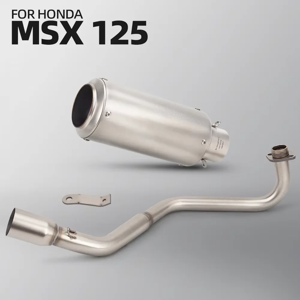 For Honda GROM MSX125 MSX 125 Motorcycle Exhaust Full System Header Front Link Pipe Connect Escape Muffler with DB Killer
For Honda GROM MSX125 MSX 125 Motorcycle Exhaust Full System Header Front Link Pipe Connect Escape Muffler with DB Killer