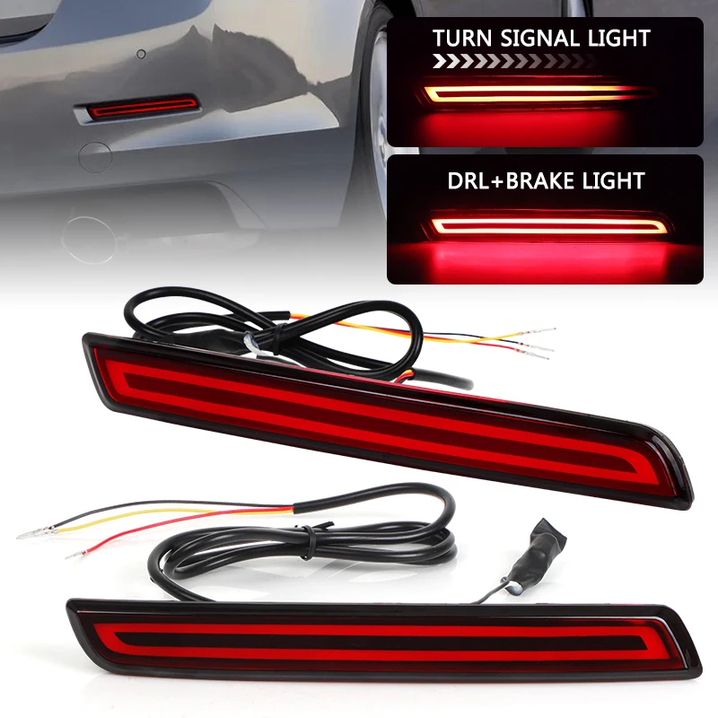 1 пара левый и правый задний бампер, отражатель, стоп-сигнал, задний фонарь дальнего света, указатель поворота для Chevrolet Malibu 2013-2015 12 В
1 пара левый и правый задний бампер, отражатель, стоп-сигнал, задний фонарь дальнего света, указатель поворота для Chevrolet Malibu 2013-2015 12 В