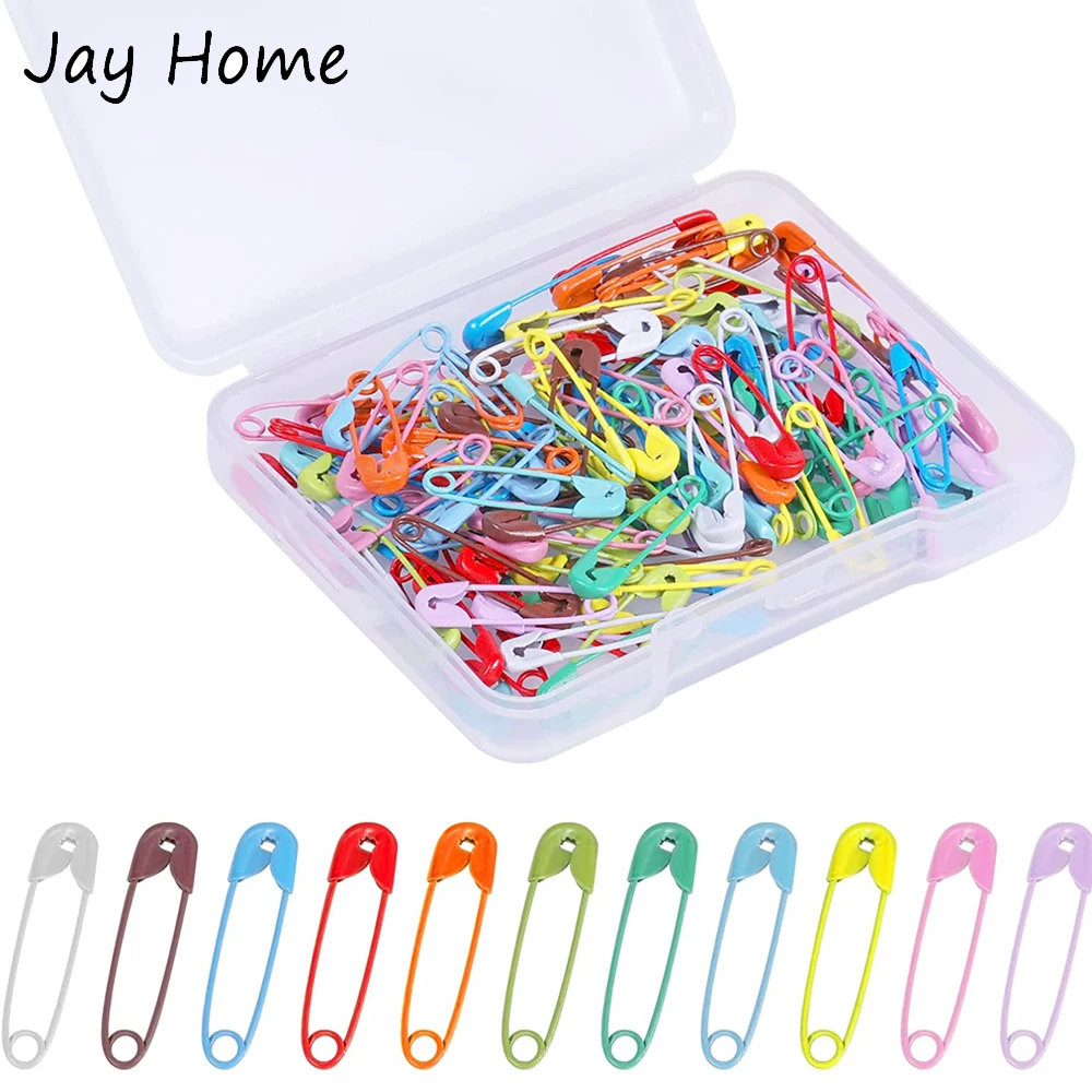 100PCS Mixed Colored Safety Pins 28MM/1.1inch Knitting Stitch Markers Pins Sharp Safety Pins for DIY Crafts Jewelry Making
100PCS Mixed Colored Safety Pins 28MM/1.1inch Knitting Stitch Markers Pins Sharp Safety Pins for DIY Crafts Jewelry Making