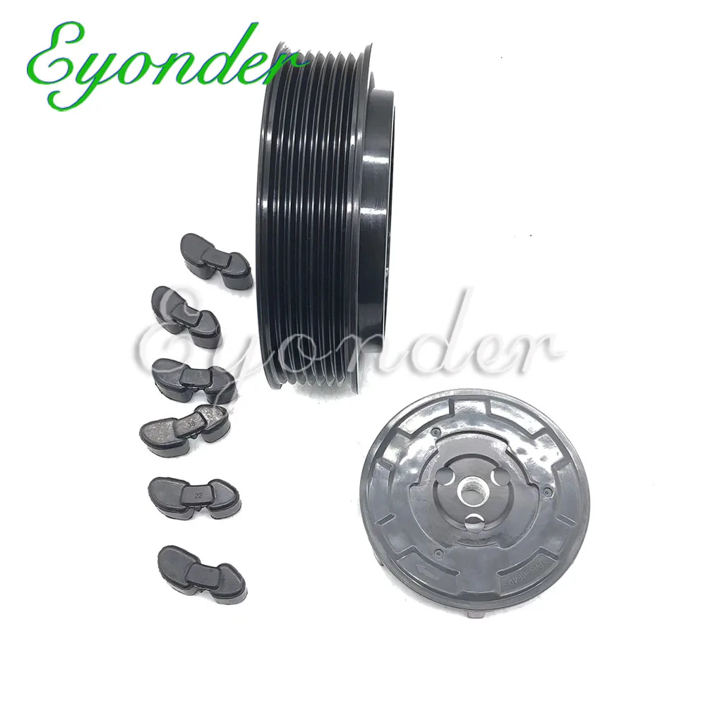 Шкив сцепления компрессора переменного тока для Renault Grand Scenic Megane CC III 3 1,9 2,0 7711497391 8200956574 DCP23031 DCP23031 4471500010 
Шкив сцепления компрессора переменного тока для Renault Grand Scenic Megane CC III 3 1,9 2,0 7711497391 8200956574 DCP23031 DCP23031 4471500010