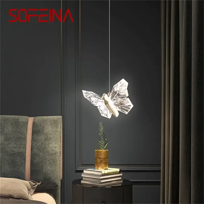 SOFEINA Nordic люстра-бабочка, светильники, современные подвесные светильники, домашние светодиодные светильники для спальни
SOFEINA Nordic люстра-бабочка, светильники, современные подвесные светильники, домашние светодиодные светильники для спальни