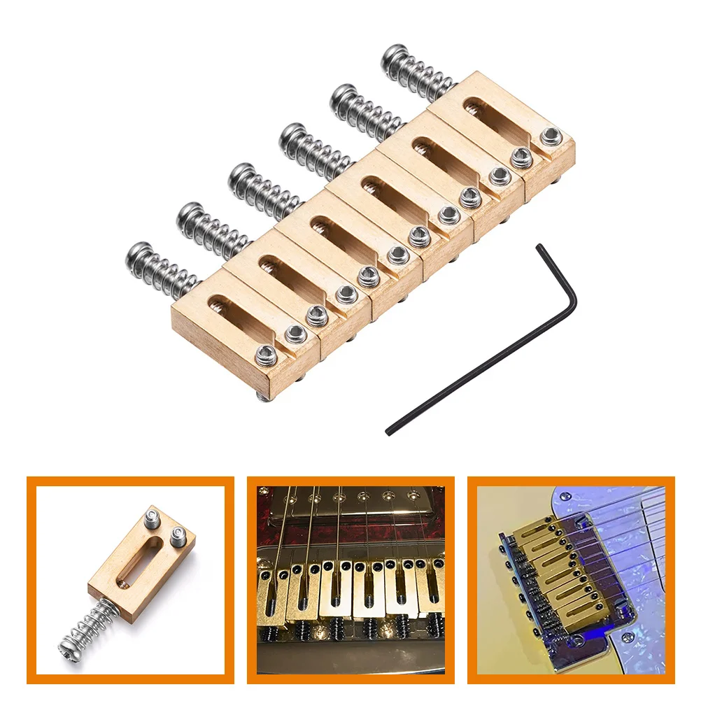 6 Pcs Electric Guitar Bridge Locking Tremolo Saddles Accessories System Bridges and
6 Pcs Electric Guitar Bridge Locking Tremolo Saddles Accessories System Bridges and