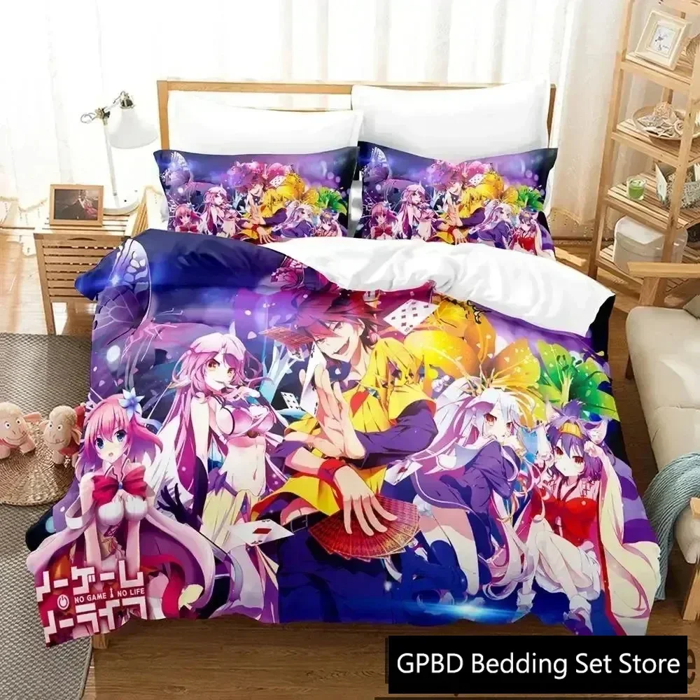 3D Print Anime No Game No Life Bedding Set Boys Girls Twin Queen King Size Duvet Cover Pillowcase Bed boys Adult
3D Print Anime No Game No Life Bedding Set Boys Girls Twin Queen King Size Duvet Cover Pillowcase Bed boys Adult