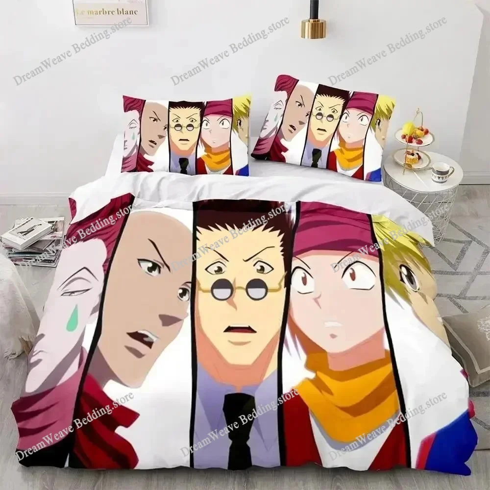 3D Print HUNTER×HUNTER Bedding Set Single Twin Full Queen King Size Bed Set Aldult Kid Bedroom Duvet Cover Sets
3D Print HUNTER×HUNTER Bedding Set Single Twin Full Queen King Size Bed Set Aldult Kid Bedroom Duvet Cover Sets