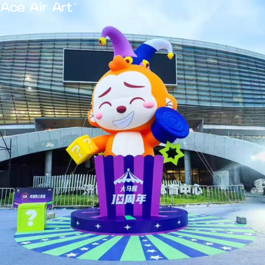 Send Pictures to Customize Cartoon Image Inflatable Model, Inflatable Macaque for Party Decoration
Send Pictures to Customize Cartoon Image Inflatable Model, Inflatable Macaque for Party Decoration