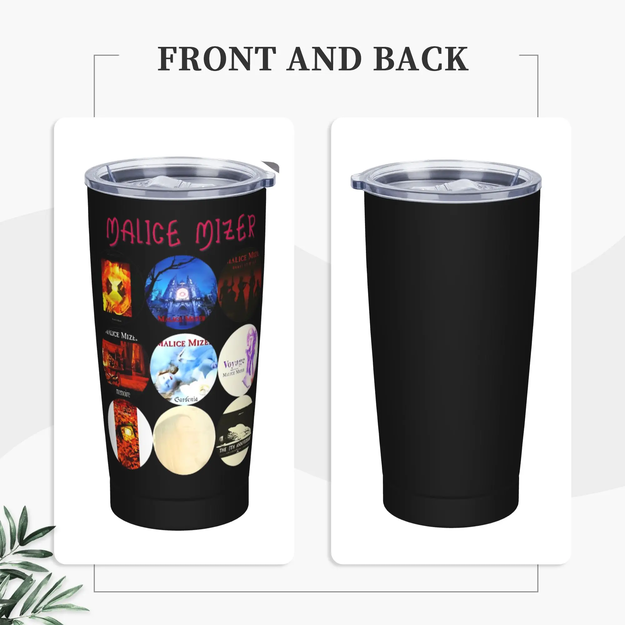 Стакан из нержавеющей стали Malice Mizer, кружки, чашка с соломинкой, дорожная бутылка для горячих напитков, воды, герметичные большие термочашки 
Стакан из нержавеющей стали Malice Mizer, кружки, чашка с соломинкой, дорожная бутылка для горячих напитков, воды, герметичные большие термочашки