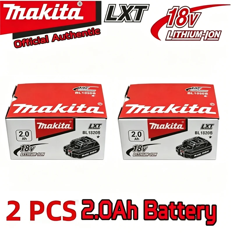 Original Makita 2.0Ah for Makita 18V 2000mAh Battery BL1830B BL1850B BL1850 BL1840 BL1860 BL1815 Replacement Lithium Battery
Original Makita 2.0Ah for Makita 18V 2000mAh Battery BL1830B BL1850B BL1850 BL1840 BL1860 BL1815 Replacement Lithium Battery