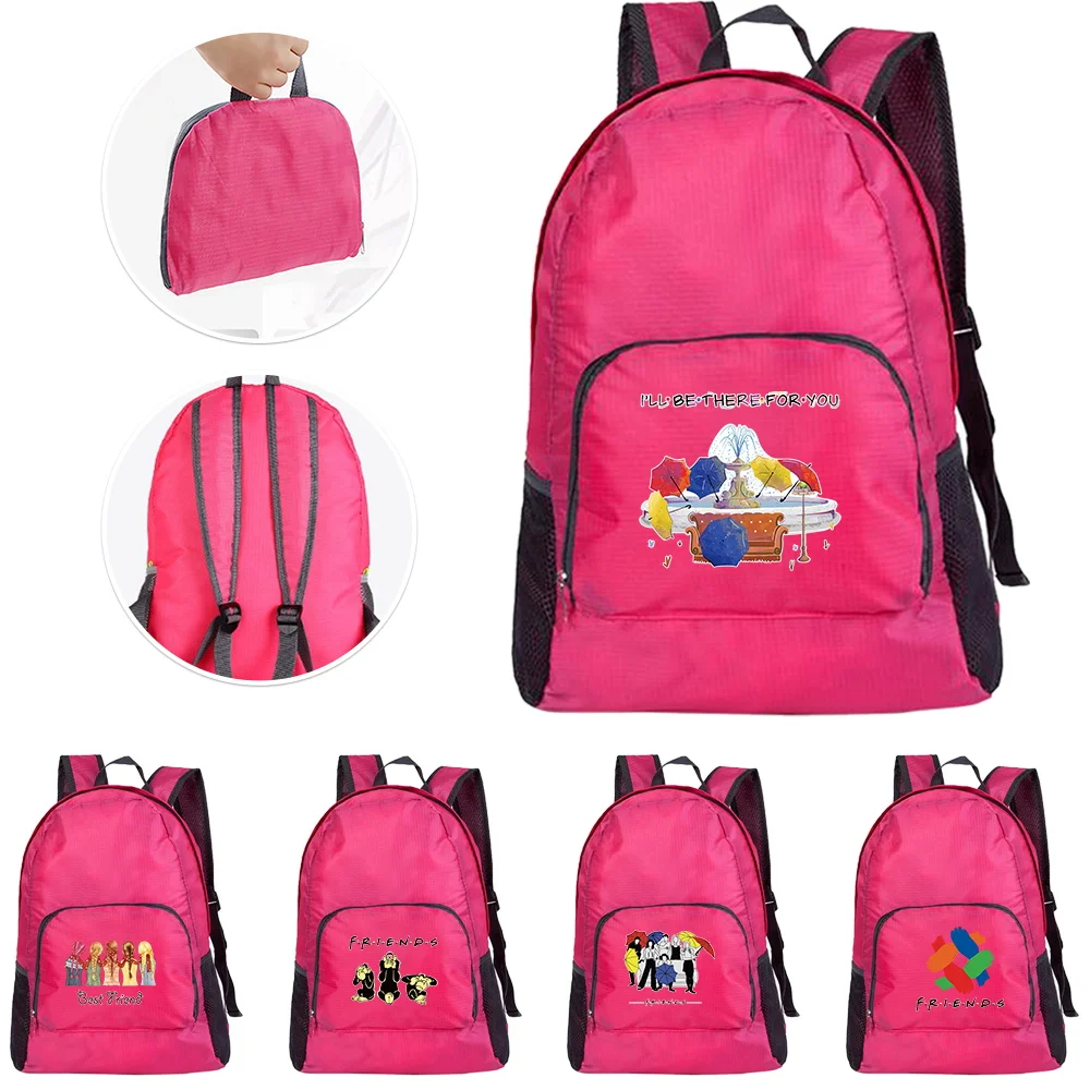 Foldable Backpack Friends Printing Series Outdoor Climbing Cycling Travel Knapsack Large Capacity Eco-friendly Backpacks
Foldable Backpack Friends Printing Series Outdoor Climbing Cycling Travel Knapsack Large Capacity Eco-friendly Backpacks