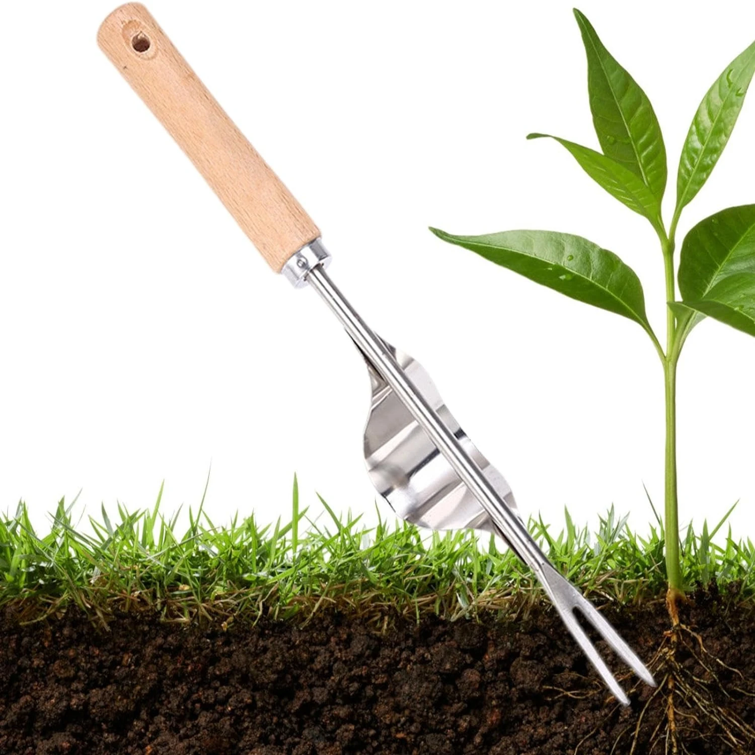 Enhance Your Outdoor Experience with the Sturdy, Efficient Stainless Steel Garden Weeder Tool - Effortlessly Remove Weeds with E
Enhance Your Outdoor Experience with the Sturdy, Efficient Stainless Steel Garden Weeder Tool - Effortlessly Remove Weeds with E