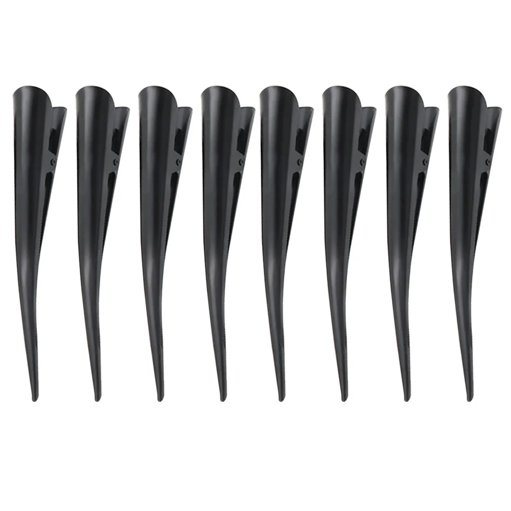8 Pcs Large Horn Clip Black Metal Hair Sectioning Clips for Salon Styling Blow Drying Coloring Straightening High Elasticity
8 Pcs Large Horn Clip Black Metal Hair Sectioning Clips for Salon Styling Blow Drying Coloring Straightening High Elasticity