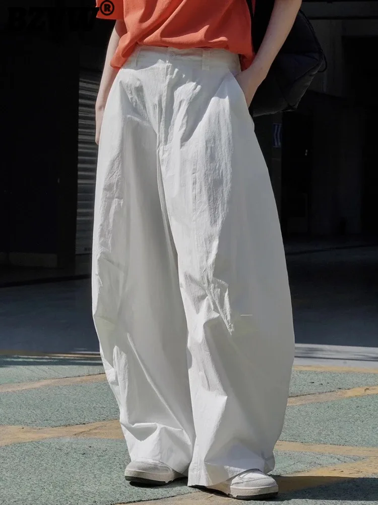 BZVW Casual Wide Leg Pants For Women Elastic High Waist Solid Color Loose Trousers 2024 Female Autumn New Clothing 2YA837
BZVW Casual Wide Leg Pants For Women Elastic High Waist Solid Color Loose Trousers 2024 Female Autumn New Clothing 2YA837
