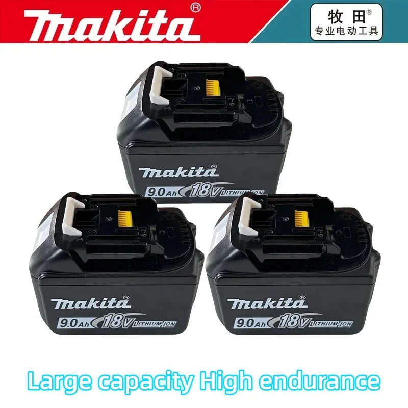 Genuine Makita BL1860B 18V Rechargeable Lithium Battery Multiple Capacity 5.0Ah 6.0Ah 9.0Ah for Woodworking Household Power Tool
Genuine Makita BL1860B 18V Rechargeable Lithium Battery Multiple Capacity 5.0Ah 6.0Ah 9.0Ah for Woodworking Household Power Tool