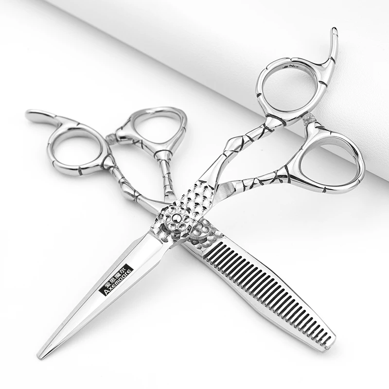 Golden 6" Hair Scissors Professional Cutting Thinning Hairdressing Shears Barber Scissors Set
Golden 6" Hair Scissors Professional Cutting Thinning Hairdressing Shears Barber Scissors Set