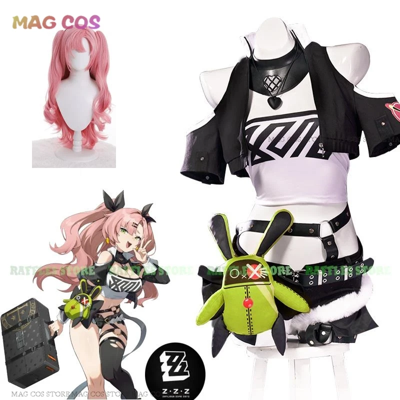 Zenless Zone Zero Nicole Demara Cosplay Costume Women New Year Party Cosplay Shorts Pink Wig Halloween Cute Girl Sexy Suit
Zenless Zone Zero Nicole Demara Cosplay Costume Women New Year Party Cosplay Shorts Pink Wig Halloween Cute Girl Sexy Suit
