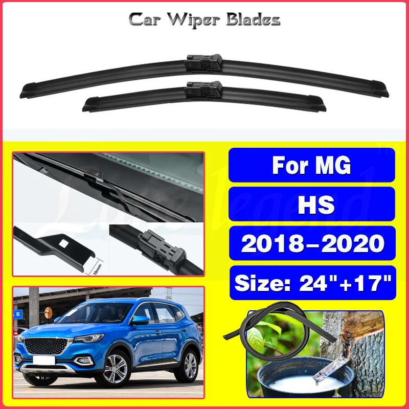 Щетки стеклоочистителя передние для MGHS MG HS 2018 2019 2020, 2 шт., аксессуары для лобового стекла 24 дюйма + 17 дюймов
Щетки стеклоочистителя передние для MGHS MG HS 2018 2019 2020, 2 шт., аксессуары для лобового стекла 24 дюйма + 17 дюймов