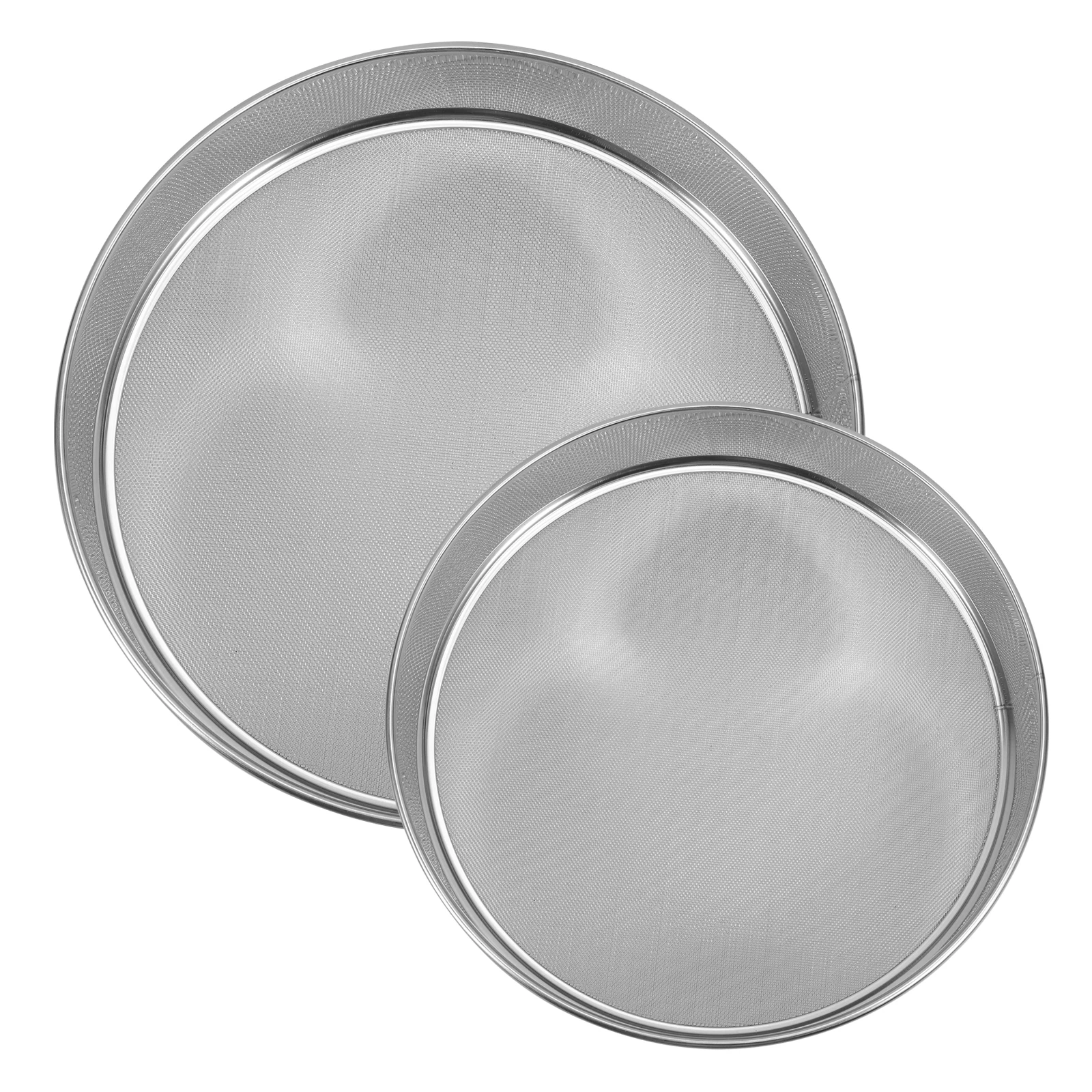 2Pcs Flour Sifter 60Mesh 15cm 40Mesh 20cm Stainless Steel Round Handheld Baking Strainer Kitchen Tool Fine Mesh Sieve
2Pcs Flour Sifter 60Mesh 15cm 40Mesh 20cm Stainless Steel Round Handheld Baking Strainer Kitchen Tool Fine Mesh Sieve
