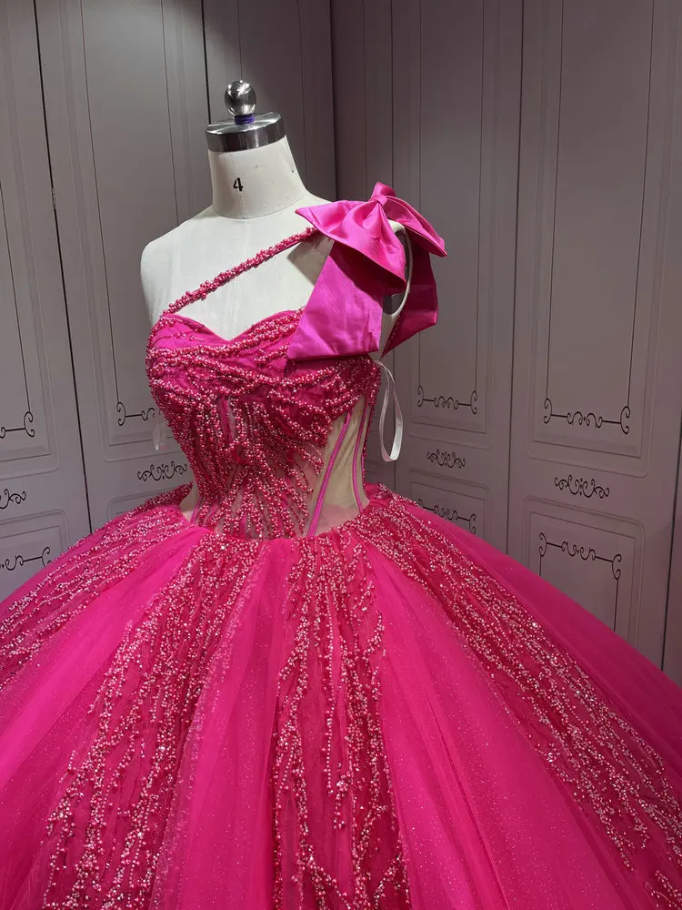 Платье Mumuleo Fuchsia Sweet 16, Vestido 15 Aos Con Cola Desmontable, бальное платье Vestidos De Quinceaneras, платье для выпускного вечера с длинным шлейфом
Платье Mumuleo Fuchsia Sweet 16, Vestido 15 Aos Con Cola Desmontable, бальное платье Vestidos De Quinceaneras, платье для выпускного вечера с длинным шлейфом