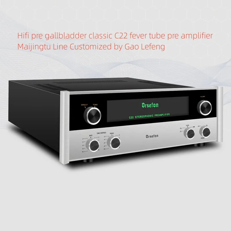 Hifi pre gallbladder classic C22 fever tube pre stage power amplifier singing and playing Mclntosh circuit
Hifi pre gallbladder classic C22 fever tube pre stage power amplifier singing and playing Mclntosh circuit