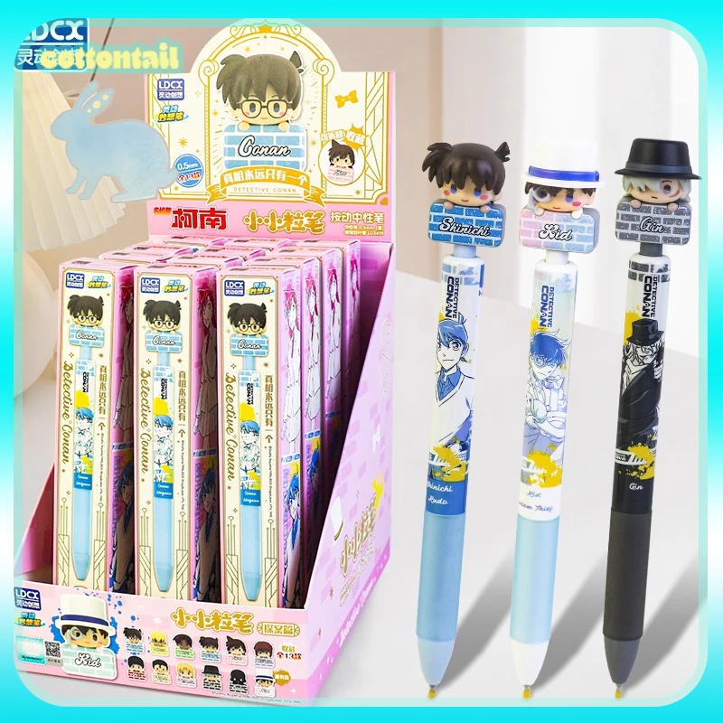 Оригинальный Ldcx Detective Conan Mini Series слепая коробка Kudo Shinichi аниме периферийные украшения пресс гелевая ручка канцелярские принадлежности подарок
Оригинальный Ldcx Detective Conan Mini Series слепая коробка Kudo Shinichi аниме периферийные украшения пресс гелевая ручка канцелярские принадлежности подарок