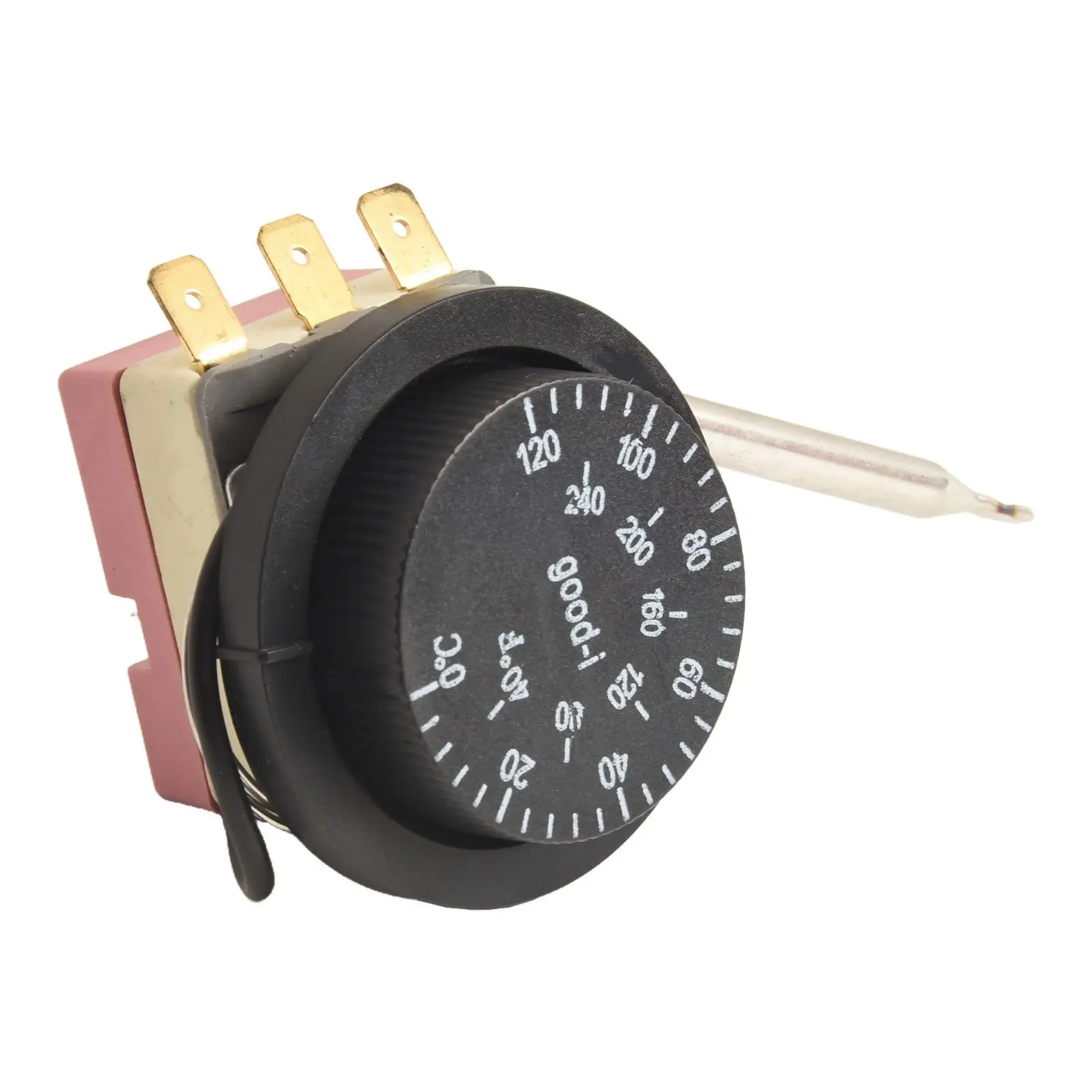 Control Probe 1x Switch Replacement Tool Accessories Steel And Plastic 0℃~120℃ 104mm Long Adjustable Control Probe
Control Probe 1x Switch Replacement Tool Accessories Steel And Plastic 0℃~120℃ 104mm Long Adjustable Control Probe