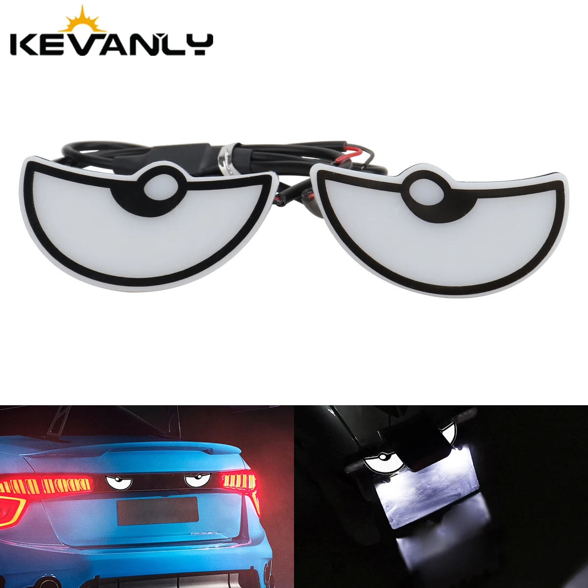 2PCS Car Tail Decorative Lamp Mini Devil Eye Lamp Semicircle Eye Dynamic Strobe Turn Signal Light Motorcycle Decorative Lights
2PCS Car Tail Decorative Lamp Mini Devil Eye Lamp Semicircle Eye Dynamic Strobe Turn Signal Light Motorcycle Decorative Lights