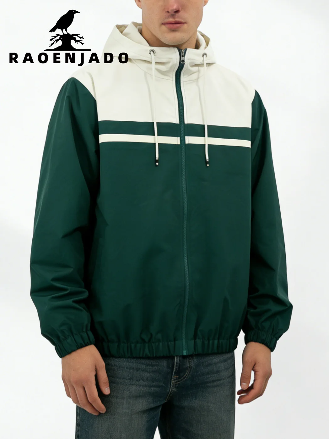 Men's Hooded Zipper Jacket Warm Spring & Autumn Coat with Drawstring Brim Casual Loose Color-blocking Sporty Style Outerwear
Men's Hooded Zipper Jacket Warm Spring & Autumn Coat with Drawstring Brim Casual Loose Color-blocking Sporty Style Outerwear