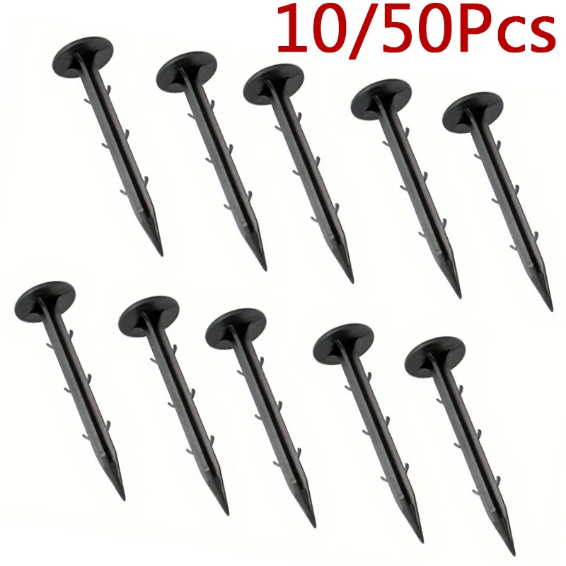 10/50Pcs 11cm Weed Control Cloth Ground Nails Orchard Greenhouse Farm Horticulture Nursery Weeding Black Plastic Cloth Nail
10/50Pcs 11cm Weed Control Cloth Ground Nails Orchard Greenhouse Farm Horticulture Nursery Weeding Black Plastic Cloth Nail