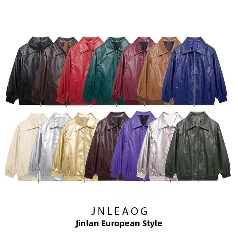 JNLEAOG Ретро-пальто в американском стиле для женщин, свободного кроя, цвета красного вина, с воротником-стойкой, длинными рукавами, из полиэфирного волокна, осенняя верхняя одежда
JNLEAOG Ретро-пальто в американском стиле для женщин, свободного кроя, цвета красного вина, с воротником-стойкой, длинными рукавами, из полиэфирного волокна, осенняя верхняя одежда