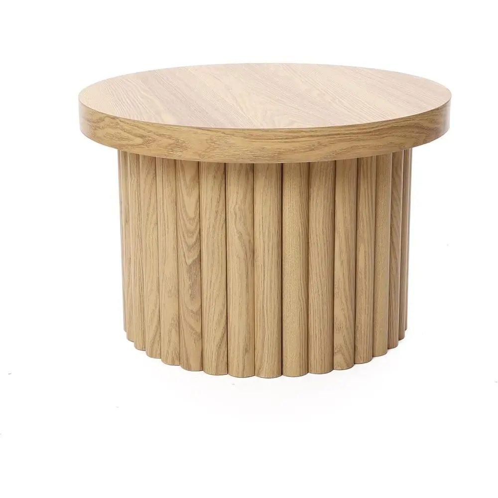 LuxenHome 23.5" Small Round Coee Table, Wooden luted Oak Accent Table, ern Side Tables or Living Room
LuxenHome 23.5" Small Round Coee Table, Wooden luted Oak Accent Table, ern Side Tables or Living Room