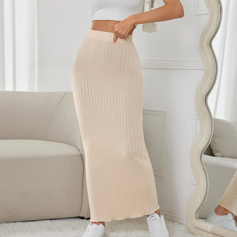 Женская мини-юбка с тонкой эластичной резинкой на талии, весенне-осенняя юбка-карандаш во французском стиле средней длины, женская одежда
Женская мини-юбка с тонкой эластичной резинкой на талии, весенне-осенняя юбка-карандаш во французском стиле средней длины, женская одежда