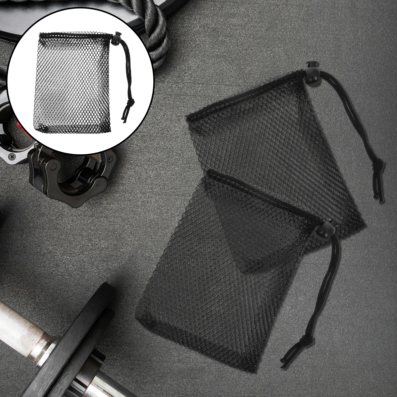10pcs Mesh Storage Bags Drawstring Cinch Organizer For Baseballs Gym Travel Black Polyester Beach Sport Bag Adjustable
10pcs Mesh Storage Bags Drawstring Cinch Organizer For Baseballs Gym Travel Black Polyester Beach Sport Bag Adjustable