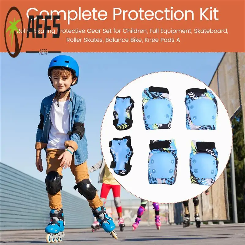 AEF5-Набор защитных снаряжения для катания на роликовых коньках для детей, полное снаряжение, скейтборд, роликовые коньки, велосипед-балансир, наколенники
AEF5-Набор защитных снаряжения для катания на роликовых коньках для детей, полное снаряжение, скейтборд, роликовые коньки, велосипед-балансир, наколенники