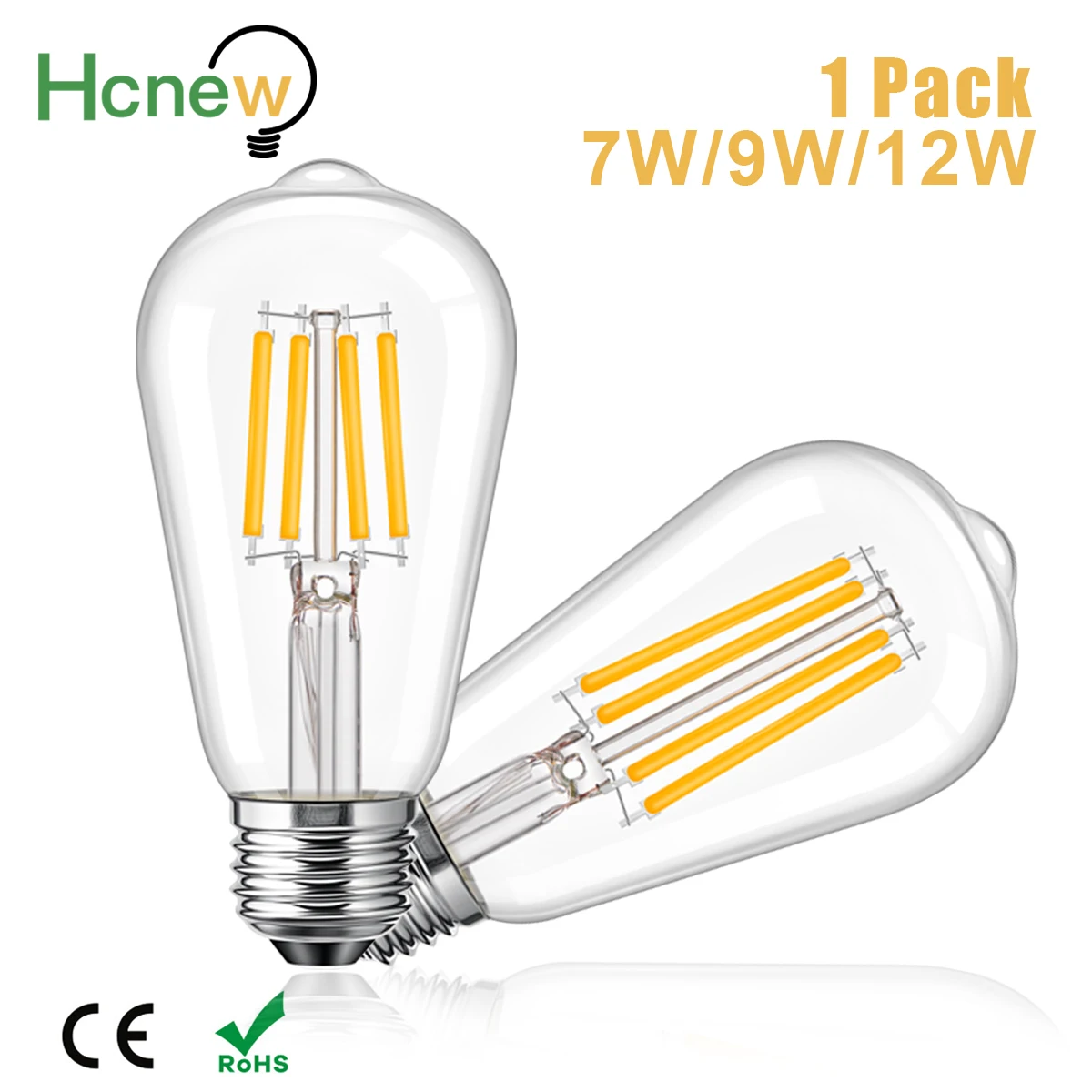 ST58 Лампочка Led E27 220V 7W 9W 12W люстра ночная лампа ретро 1200LM лампа накаливания с высоким люминесцентным постоянным током
ST58 Лампочка Led E27 220V 7W 9W 12W люстра ночная лампа ретро 1200LM лампа накаливания с высоким люминесцентным постоянным током