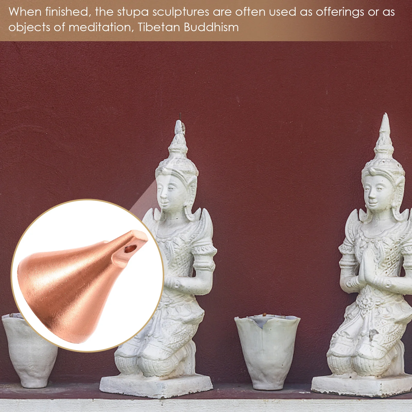 Miniature Stupa Color Small Size Pagoda Maker Clay Casting Tibetan Stupa Making Mold Mold Metal Tool Buddhism Supply
Miniature Stupa Color Small Size Pagoda Maker Clay Casting Tibetan Stupa Making Mold Mold Metal Tool Buddhism Supply