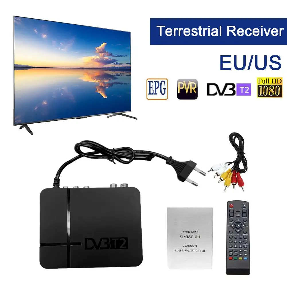 Цифровой ТВ-тюнер DVB-T2 ресивер H.265 TV ресивер DVBT2 видеодекодер HD ЕС преобразователь VGA/HD/AV RF US вилка на Full N9B2
Цифровой ТВ-тюнер DVB-T2 ресивер H.265 TV ресивер DVBT2 видеодекодер HD ЕС преобразователь VGA/HD/AV RF US вилка на Full N9B2