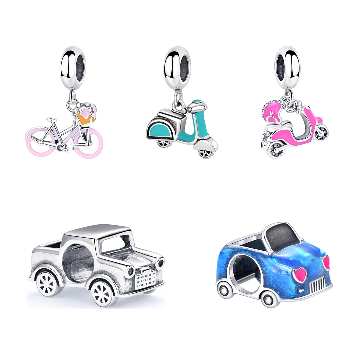 PANQDIY 925 Sterling Silver Fashion Car Charm Suitable for Original Bracelet DIY Jewelry Accessories Fine Craftsmanship Jewelry
PANQDIY 925 Sterling Silver Fashion Car Charm Suitable for Original Bracelet DIY Jewelry Accessories Fine Craftsmanship Jewelry