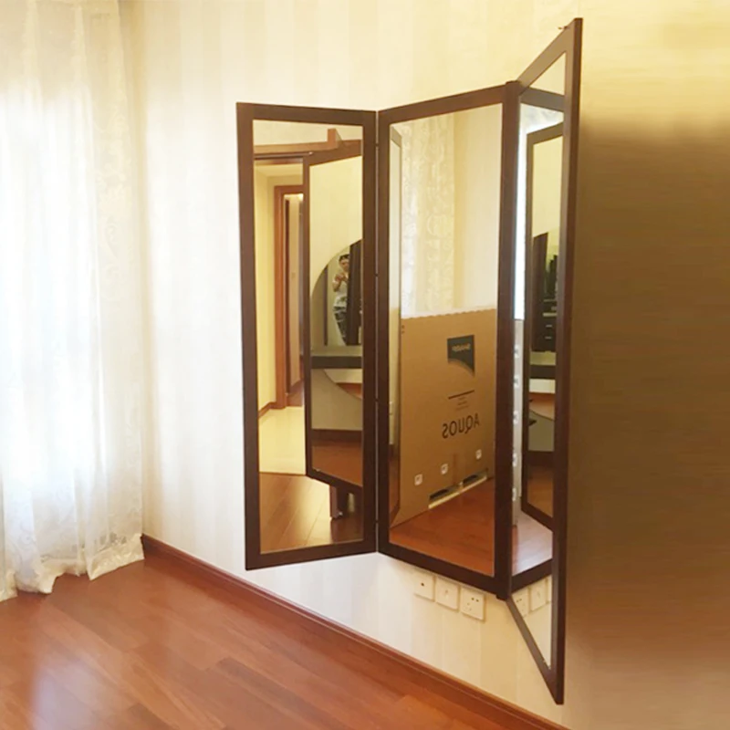 Mirror Full-Length Mirror Household Wall-Mounted Full-Length Girls' Bedroom Wall-Mounted Floor
Mirror Full-Length Mirror Household Wall-Mounted Full-Length Girls' Bedroom Wall-Mounted Floor