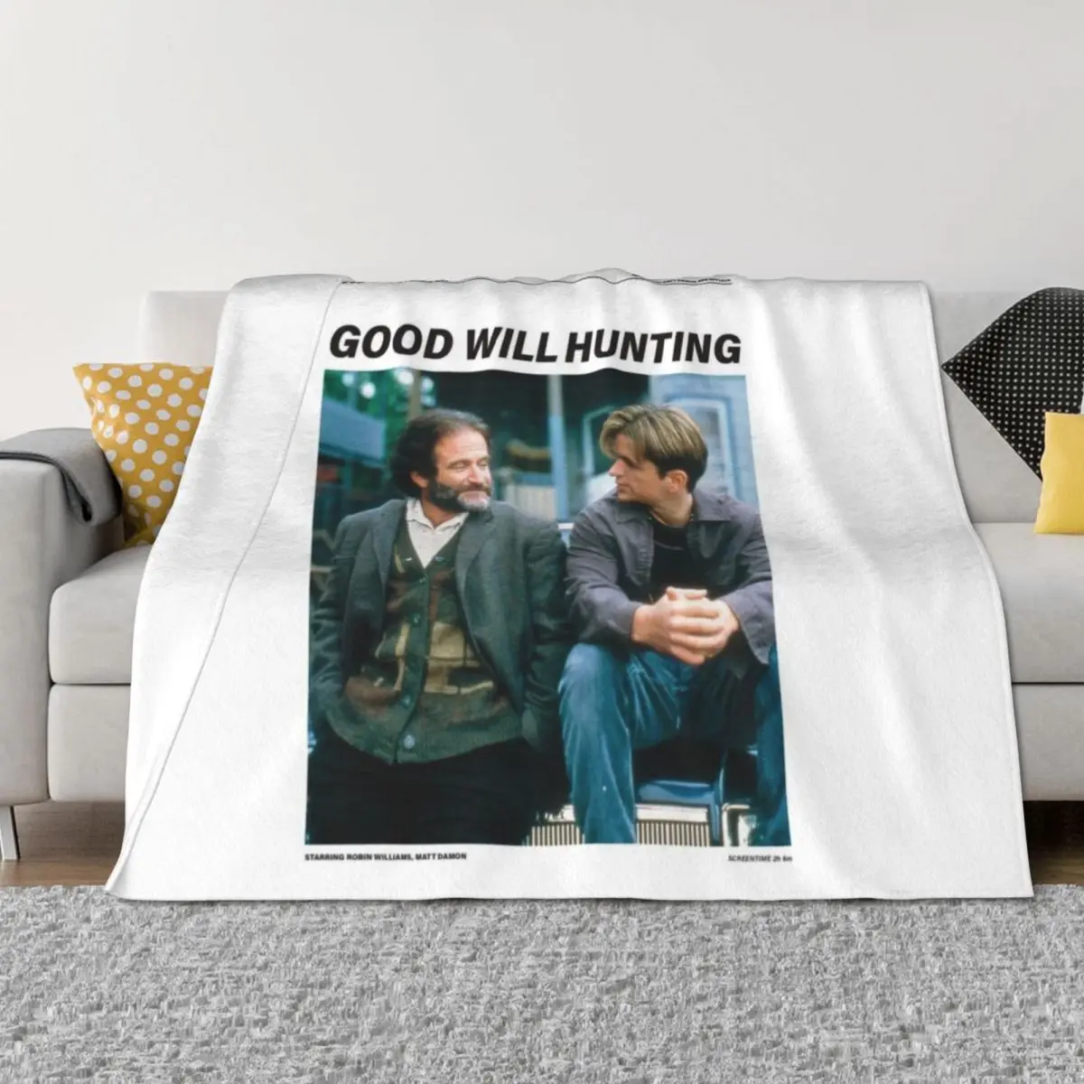 GOOD WILL HUNTING Throw Blanket Blankets Sofas Of Decoration Hairy Picnic Stuffeds Blankets 
GOOD WILL HUNTING Throw Blanket Blankets Sofas Of Decoration Hairy Picnic Stuffeds Blankets