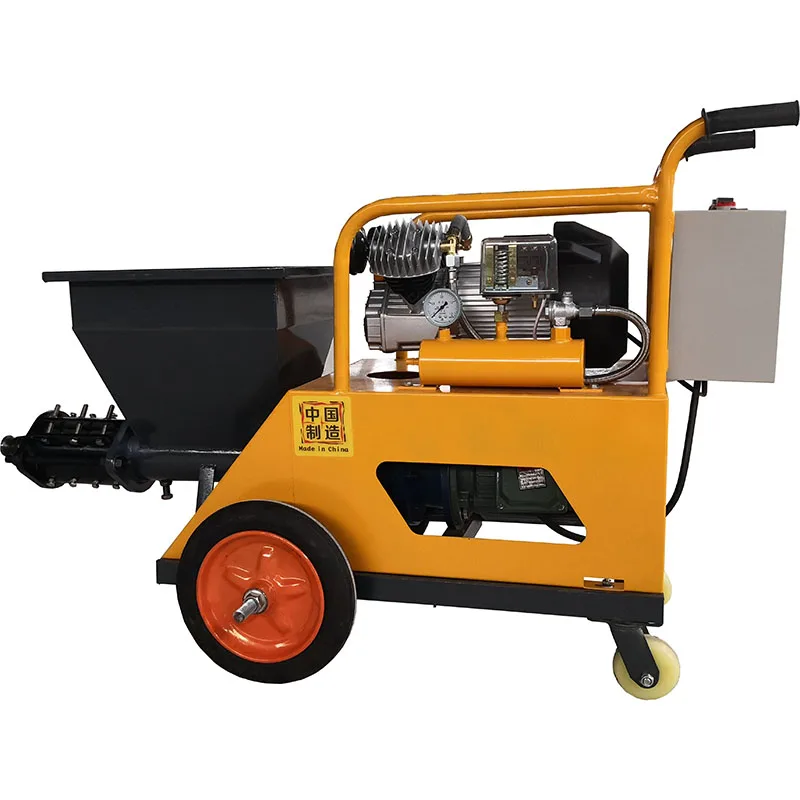 Plaster Spraying Machine Automatic with Remote Control for Ceiling and Wall Gypsum Plaster Coating Equipment
Plaster Spraying Machine Automatic with Remote Control for Ceiling and Wall Gypsum Plaster Coating Equipment