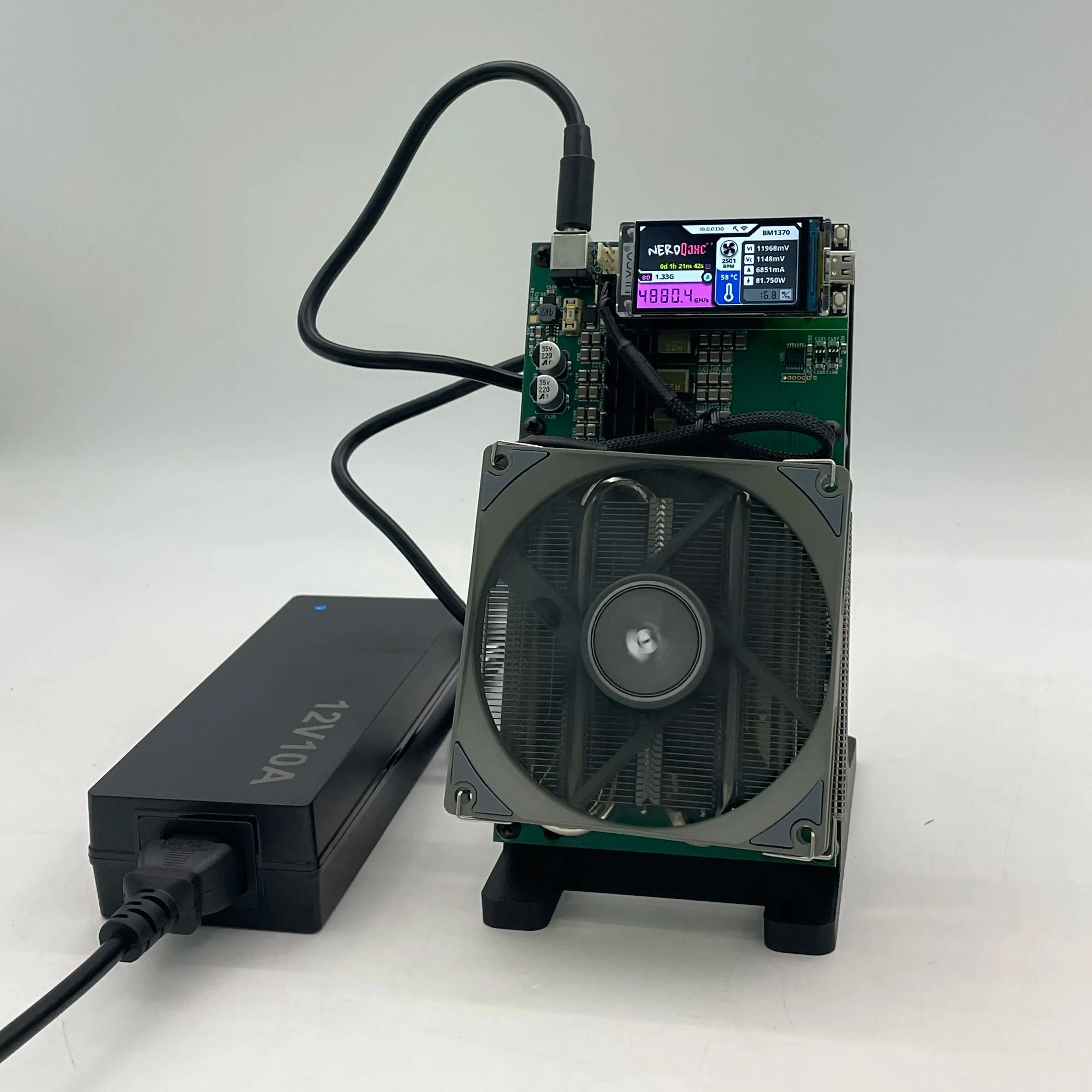 DCEMiner Office Stock Competitive price Bitaxe Nerdqaxe++ 4.8T Bitcoin Solo Asic Miner With PSU
DCEMiner Office Stock Competitive price Bitaxe Nerdqaxe++ 4.8T Bitcoin Solo Asic Miner With PSU