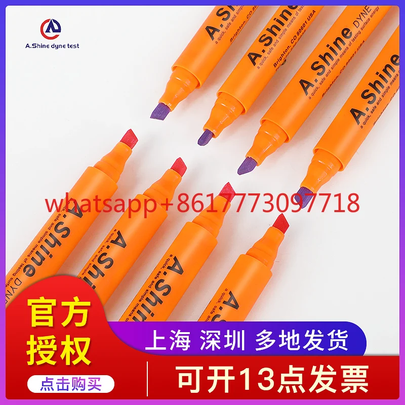 Американский Айша А. Ручка Shine Dyne Pen Corona Pen, тестовая ручка для поверхностного натяжения 28, 30, 32, 34, 36, 38
Американский Айша А. Ручка Shine Dyne Pen Corona Pen, тестовая ручка для поверхностного натяжения 28, 30, 32, 34, 36, 38