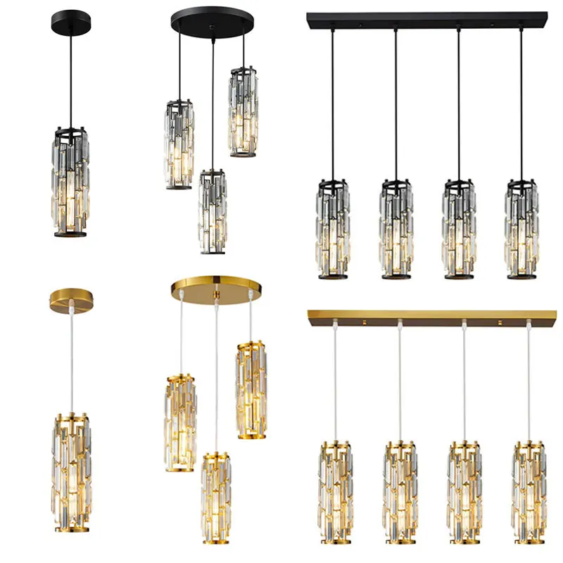 American Crystal Modern Chandelier Household Dining Room Hallway Stairs Entryway Bedroom Minimalist Ceiling Droplight
American Crystal Modern Chandelier Household Dining Room Hallway Stairs Entryway Bedroom Minimalist Ceiling Droplight