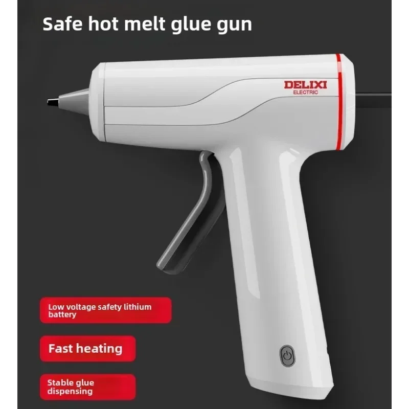 4V Cordless Glue Gun, 12s Fast Preheating, 2000mAh Battery, Cordless Hot Glue Gun With 30Pcs Sticks,Off For DIY,Home Repair
4V Cordless Glue Gun, 12s Fast Preheating, 2000mAh Battery, Cordless Hot Glue Gun With 30Pcs Sticks,Off For DIY,Home Repair
