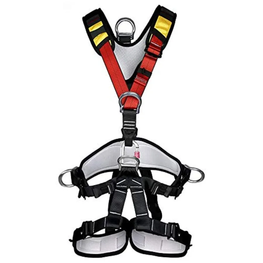Climbing Seat Belt, Large Size Safety Belt Climbing Gear for Tree Climbing, Fire Rescue, Rappelling
Climbing Seat Belt, Large Size Safety Belt Climbing Gear for Tree Climbing, Fire Rescue, Rappelling