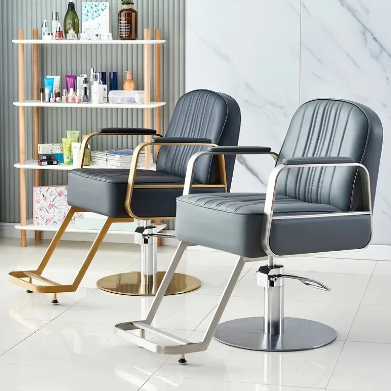 Salon Chairs Professionals Reclining Chair Hairdresser Cut Hair Black Vintage Barber Pump Home Office Massage Stylist Siege 
Salon Chairs Professionals Reclining Chair Hairdresser Cut Hair Black Vintage Barber Pump Home Office Massage Stylist Siege
