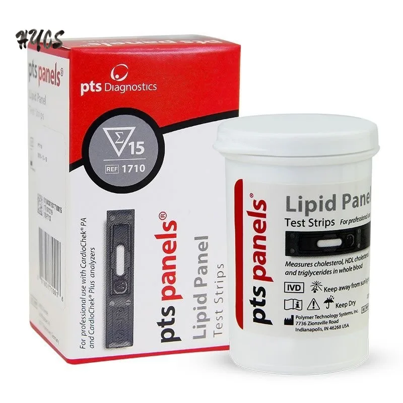 Pts panels Lipid detection card test strip Lipid detector CardioChek four imported from USA lipid panel 15 pieces per box
Pts panels Lipid detection card test strip Lipid detector CardioChek four imported from USA lipid panel 15 pieces per box