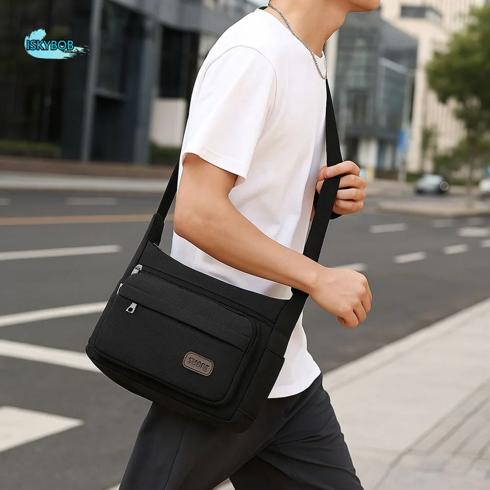 Модная парусиновая сумка через плечо большой емкости, прочная износостойкая сумка через плечо, мужская сумка с несколькими отделениями на каждый день
Модная парусиновая сумка через плечо большой емкости, прочная износостойкая сумка через плечо, мужская сумка с несколькими отделениями на каждый день